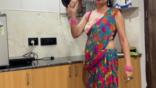 Bihari Bhabhi Standing Doggystyle Fucking Pussy With Husband Friend Video
