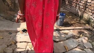 Indian Village Girlfriend Doggy STyle Fucking Ass In Outdoor With Bf Video