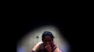 Tamil maid in bathroom